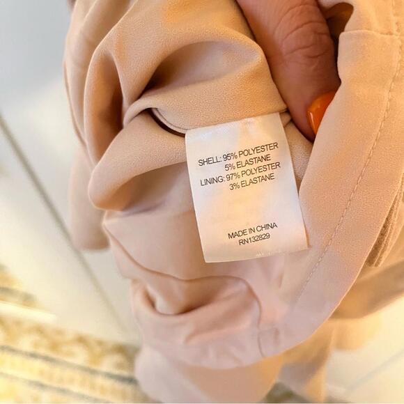 Chrissy Teigen x REVOLVE Micah Mini Dress in Nude - Picture 4 of 6